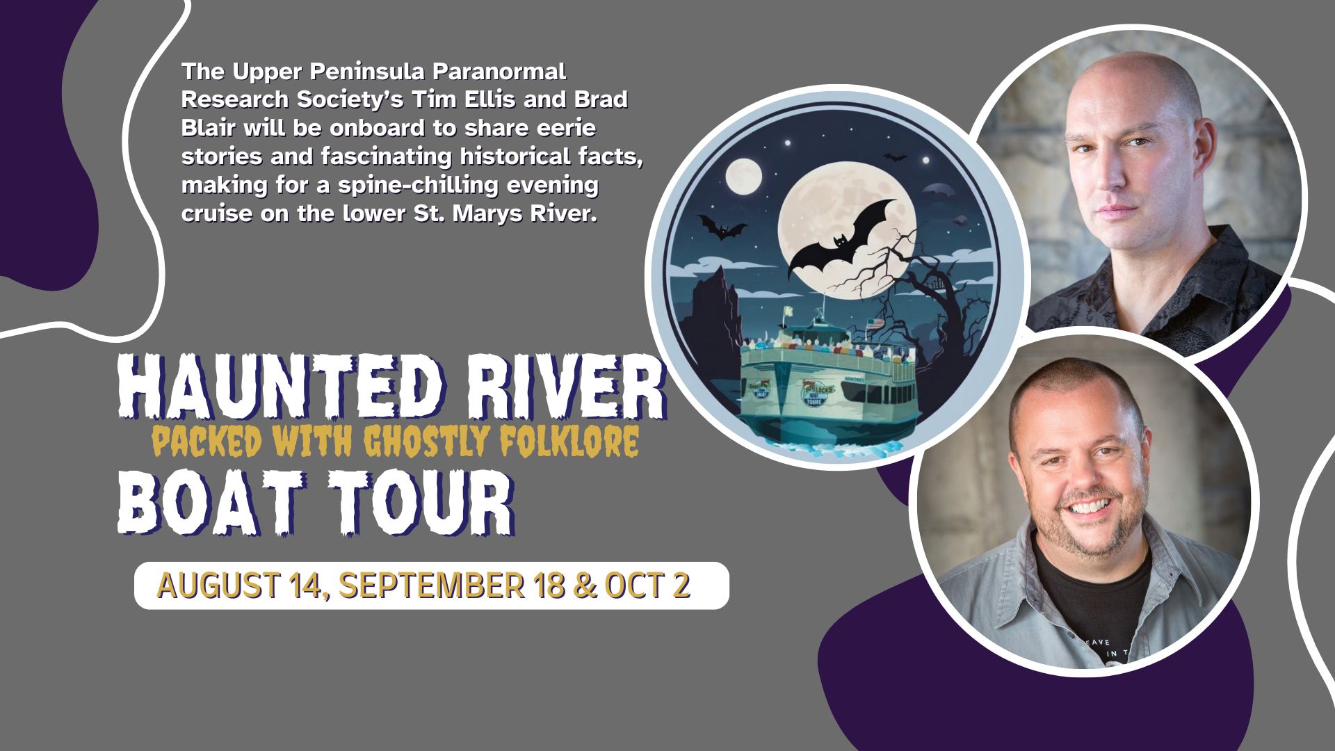 HAUNTED BOAT TOUR - SSM MI